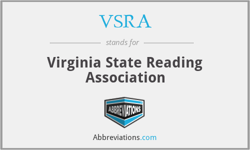 What is the abbreviation for Virginia State Reading Association?